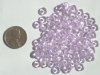 100 2x6mm Transparent Alexandrite Rondelle Beads